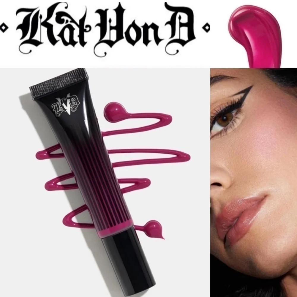 New Kat Von D Modcon Liquid-Care Blush in Glasscade 30 NIB - Picture 1 of 1